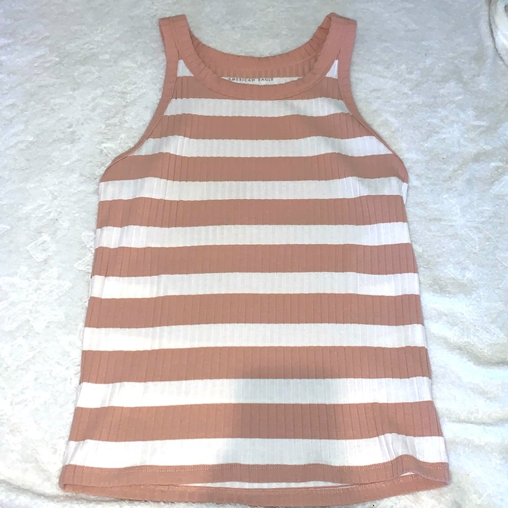 American eagle ribbed tank top